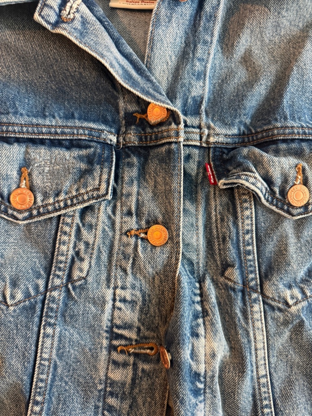 Levi’s ’90s Denim Trucker Jacket, XS - Picture 9 of 11